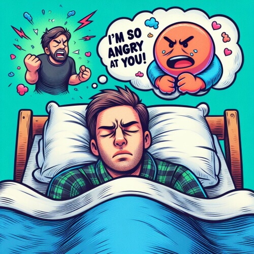 화내는 꿈 가족 부모 형제 배우자 자녀 애인 친구 상황별 꿈해몽