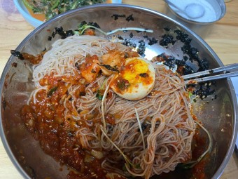 순메밀 막국수