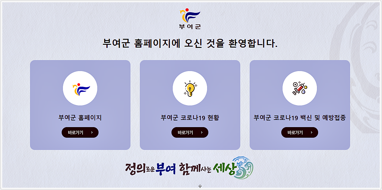  부여군 코로나 확진자 현황 및 이동동선