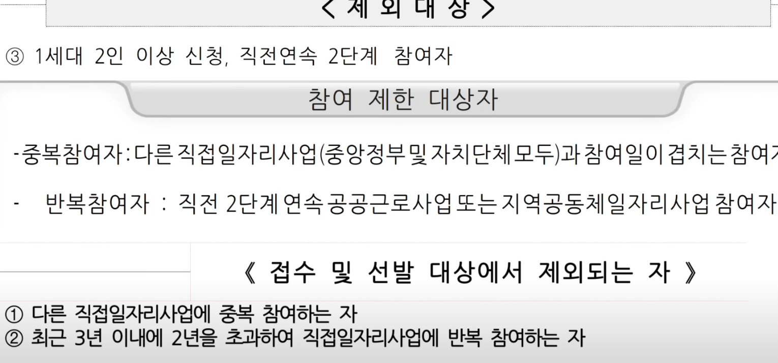 공공일자리-제외대상