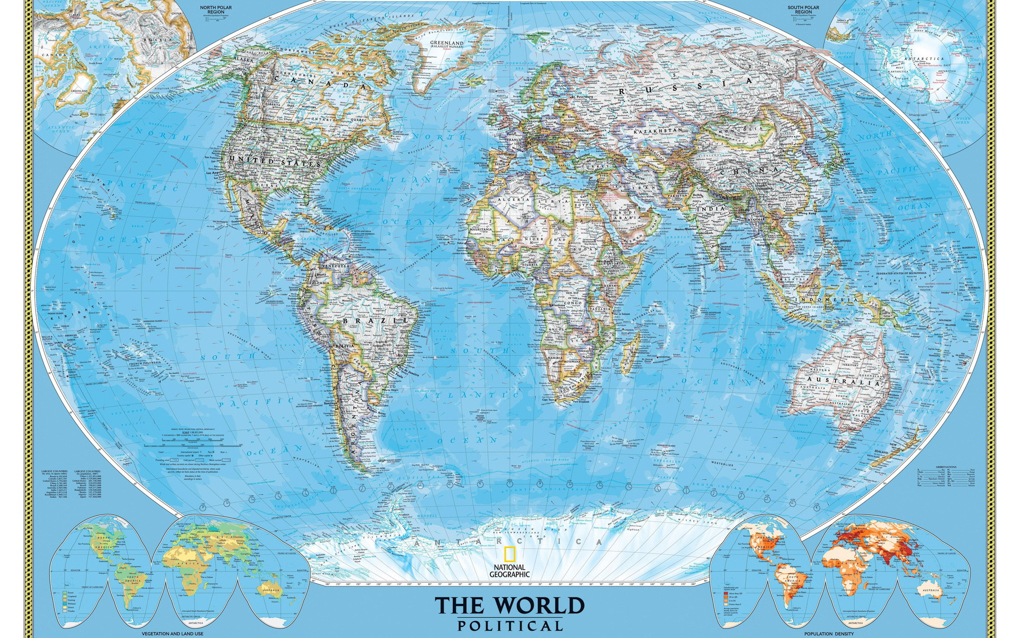 the world politica map