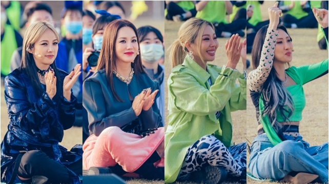  환불원정대 국군간호사관학교 공연 엄정화 이효리 제시 화사 나이