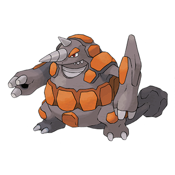 [포켓몬도감]  No. 464 거대코뿌리 Rhyperior #464