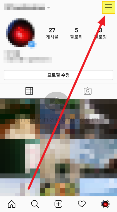  인스타그램 검색기록 삭제 방법