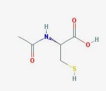 아세틸시스테인 구조식