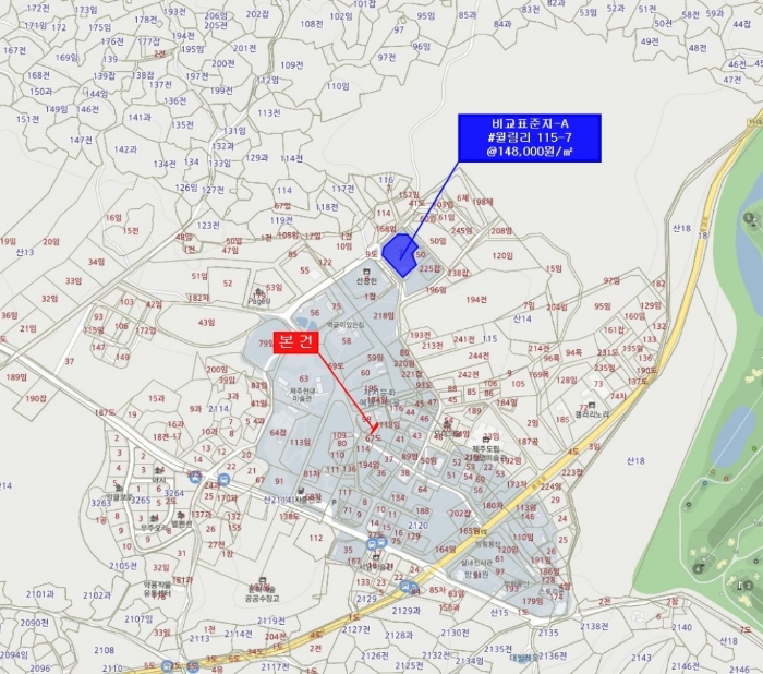 제주지방법원2022타경23840 위치도사진