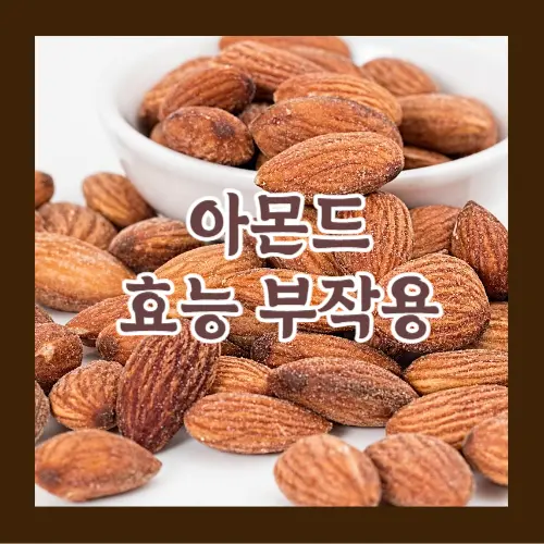 아몬드 효능 부작용