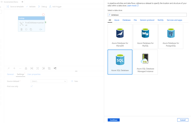 Azure Data Factory를 이용해서 증분 처리하기