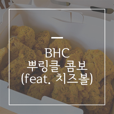  bhc 뿌링클 콤보 솔직히 이건 너무..(feat. 치즈볼)