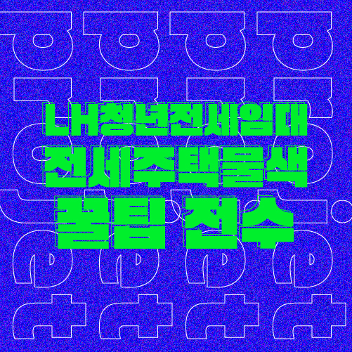  대학생이 직접한 LH청년전세임대 모든 것2: 전세주택물색 팁