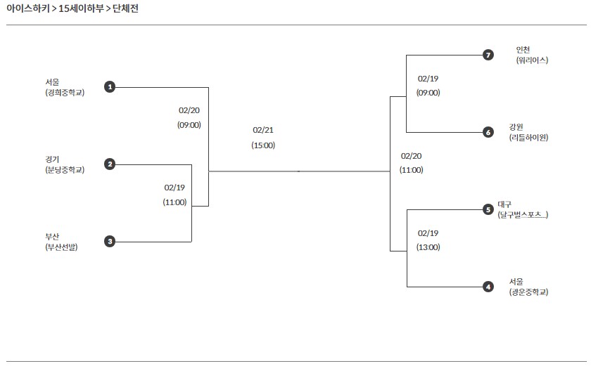 제105회 전국동계체육대회 아이스하키