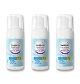 지노베타케어 페미닌 워시 폼 데일리 유즈 여성청결제 위치하젤&#44; 100ml&#44; 3개