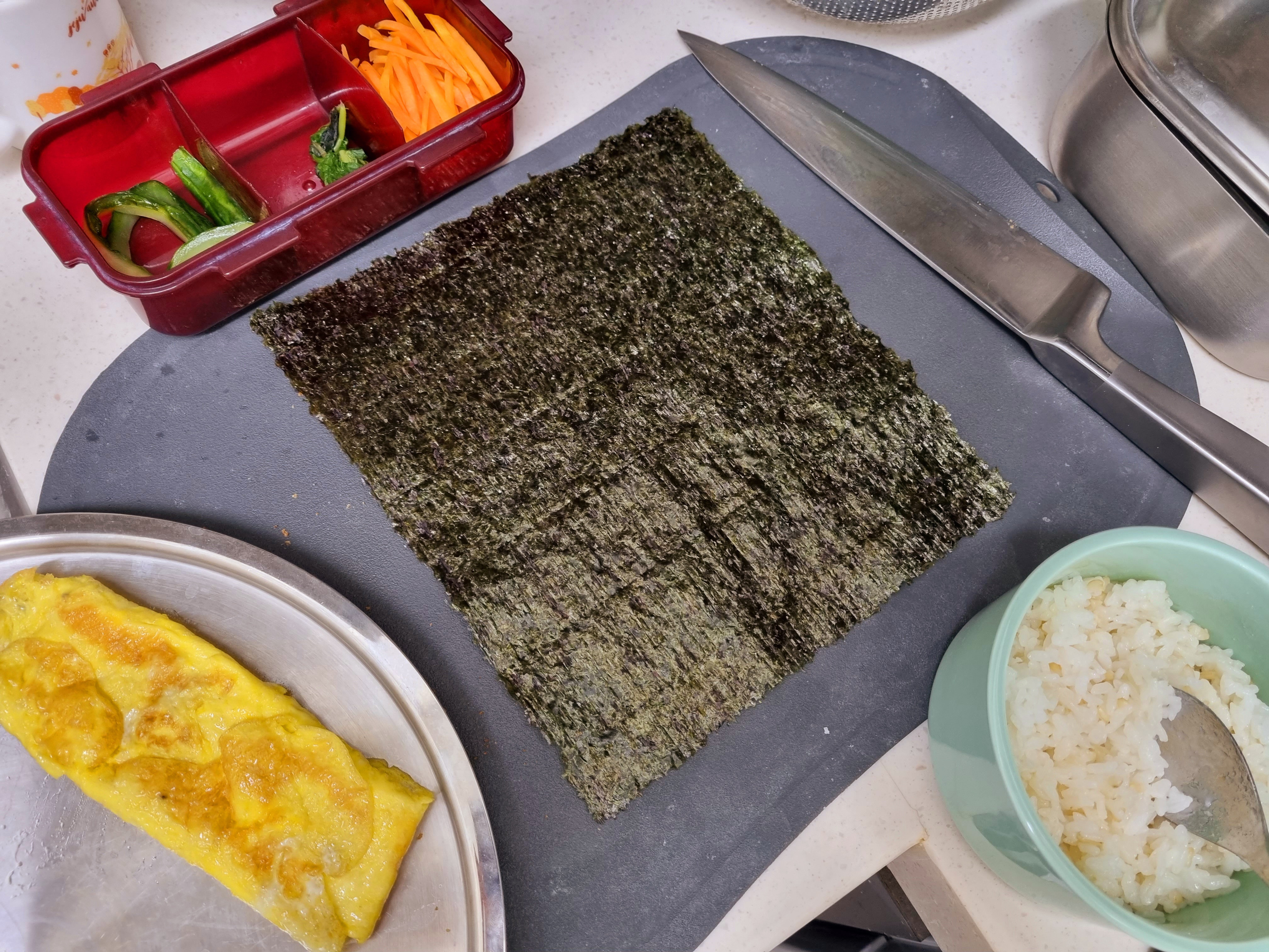 한줄김밥 이미지