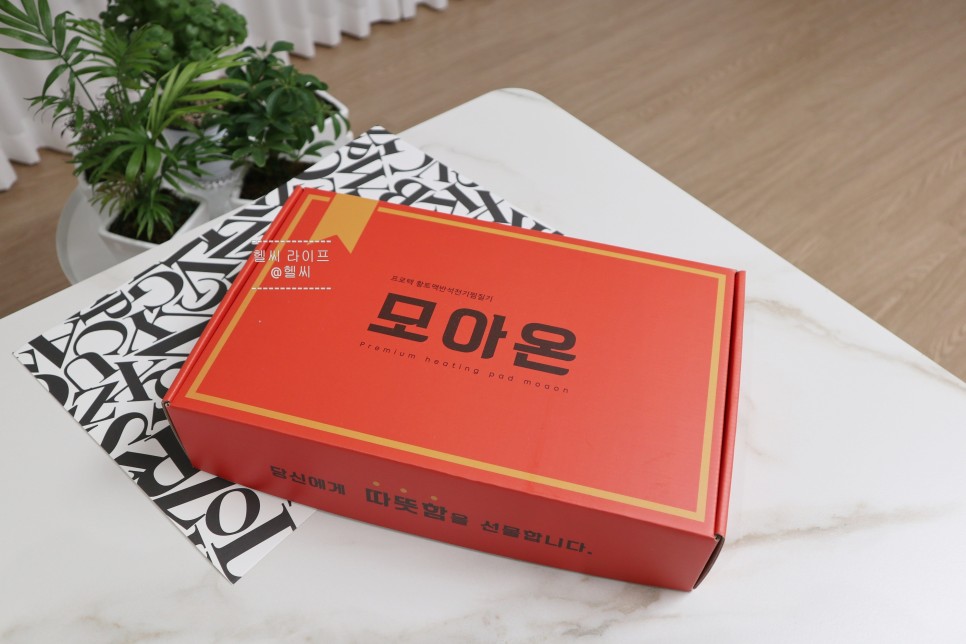 모아온 효도선물로 Try! 커버세탁 온열찜질기 4