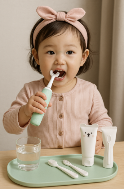 돌잔치 선물 / 유아 전동칫솔,치아관리 세트