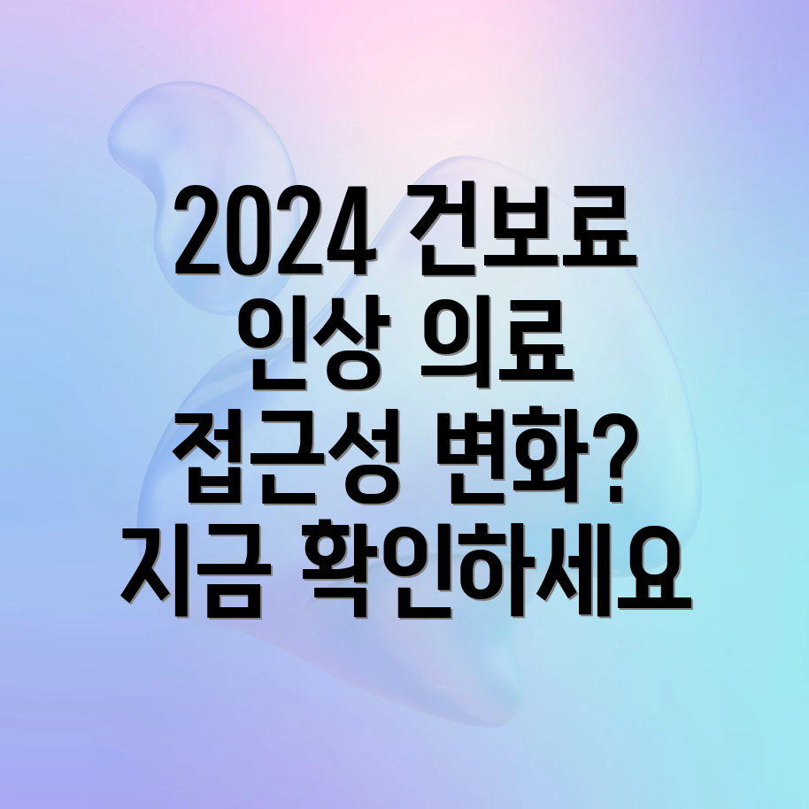 국민건강보험 요율