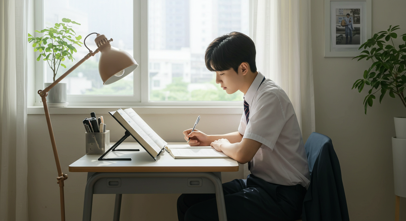 수험생 자세 교정법, 집중력