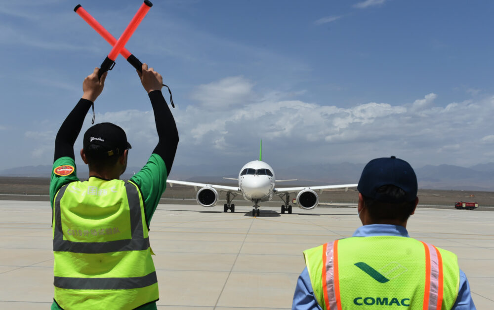  코로나19로 인해 가을까지 COMAC C919 테스트 지연