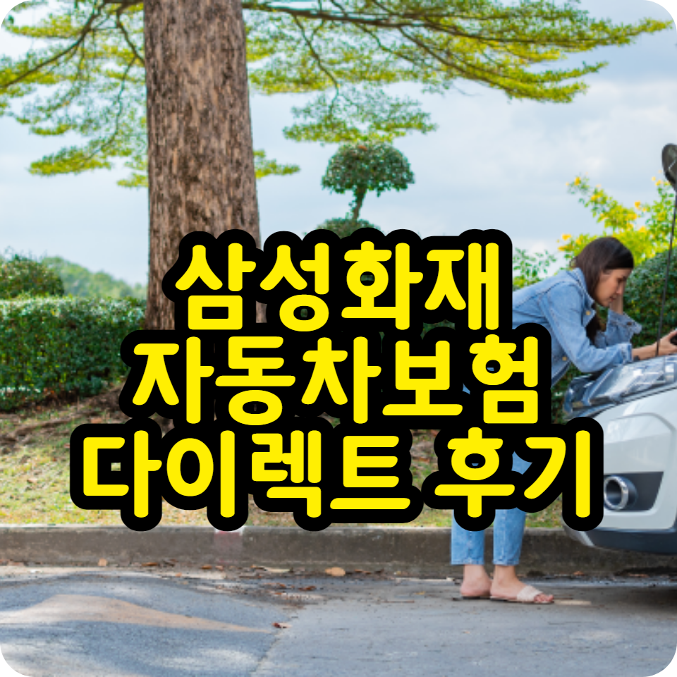  삼성화재 자동차보험 다이렉트 가입 후기