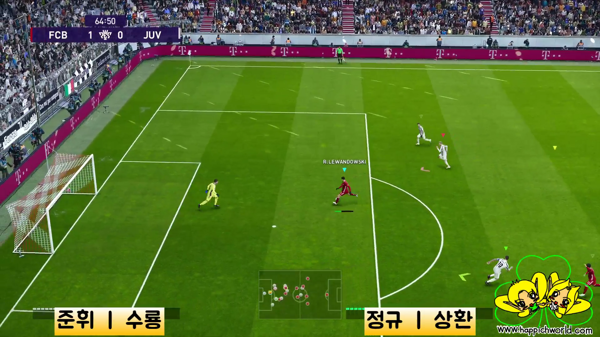  [PS4][201001] 친구들과 PES 2021(위닝 일레븐) 2대2 대결하기[04/11](동영상, 음성 ver.)