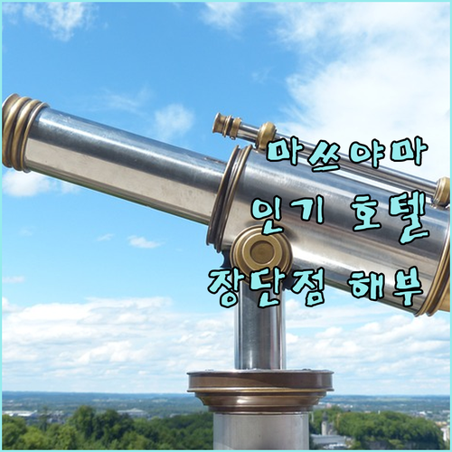 마쓰야마 여행객 필독 인기 호텔의 모