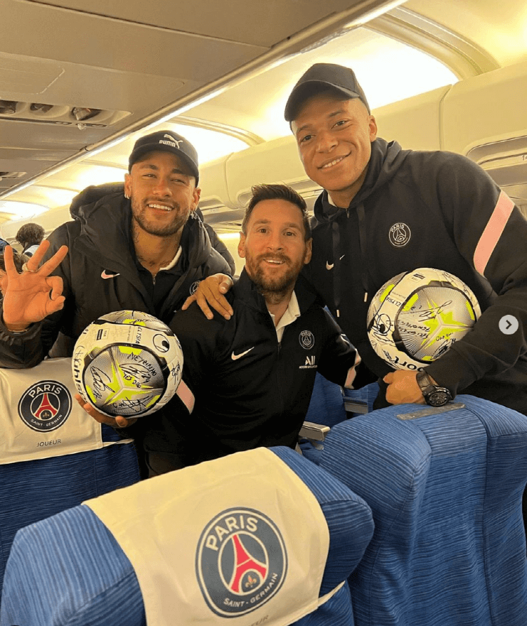 파리생제르맹의 전설 네이마르, 메시, 그리고 아직 23살인 음바페