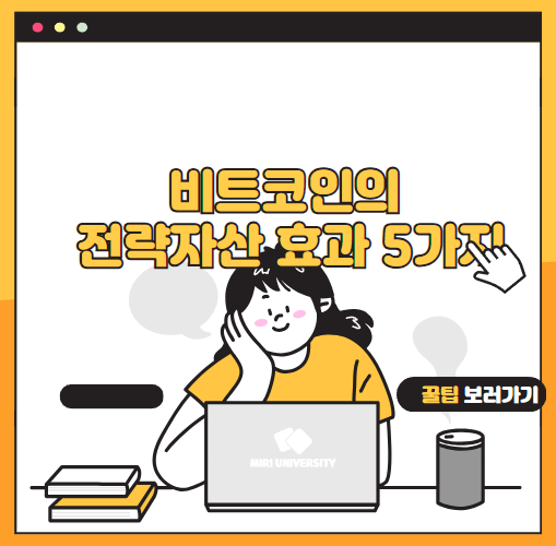 비트코인의 전략자산