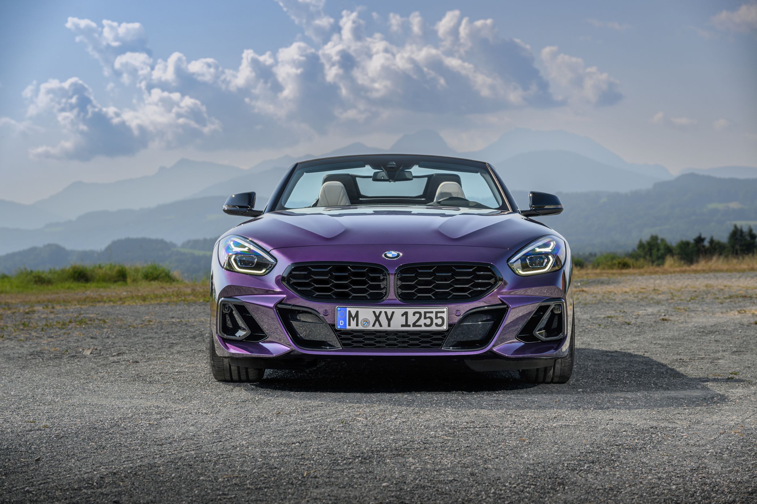 BMW Z4 가 멈춰있다