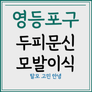 서울 영등포구 두피문신 모발이식