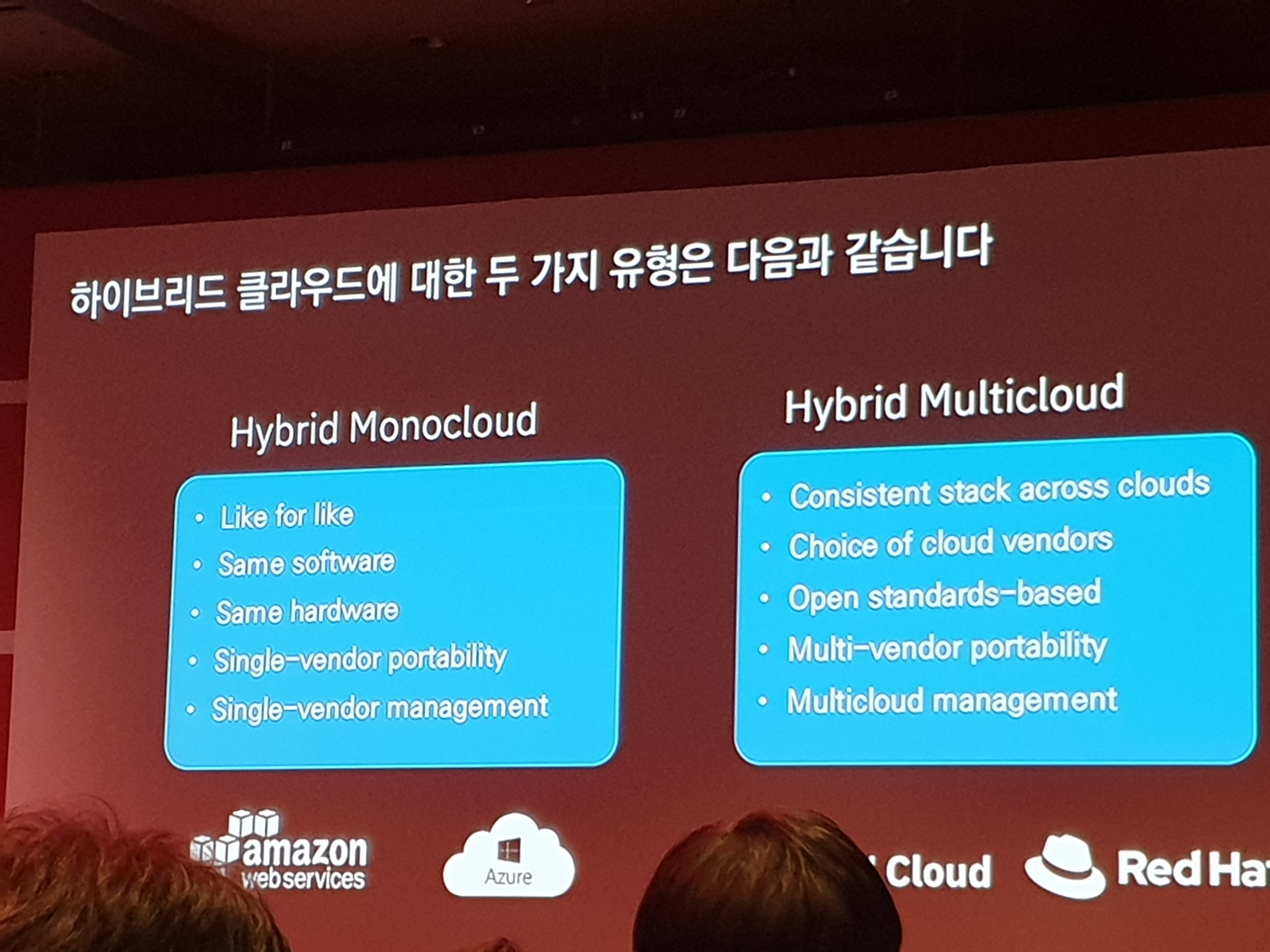  Red hat forum seoul 2019 참석 후기