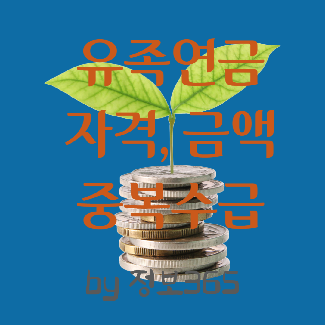 유족연금 금액, 지급조건 대상, 유족연금 중복수급