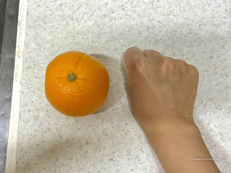 올팜 오렌지 크기