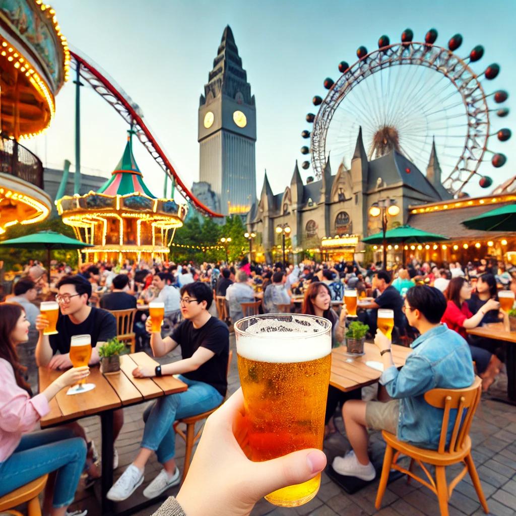 롯데월드 맥주