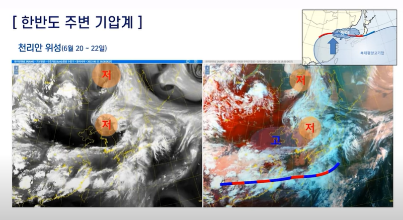 2023년 장마시기 및 대비요령