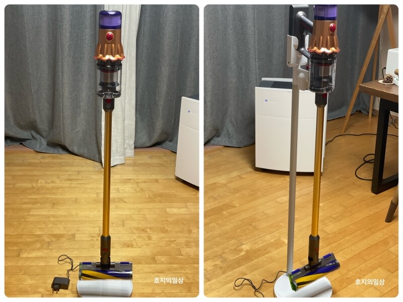 다이슨 V12 디텍트 슬림 컴플리트 - 충전 거치대 완성