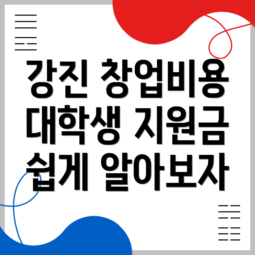 대학생 창업 비용