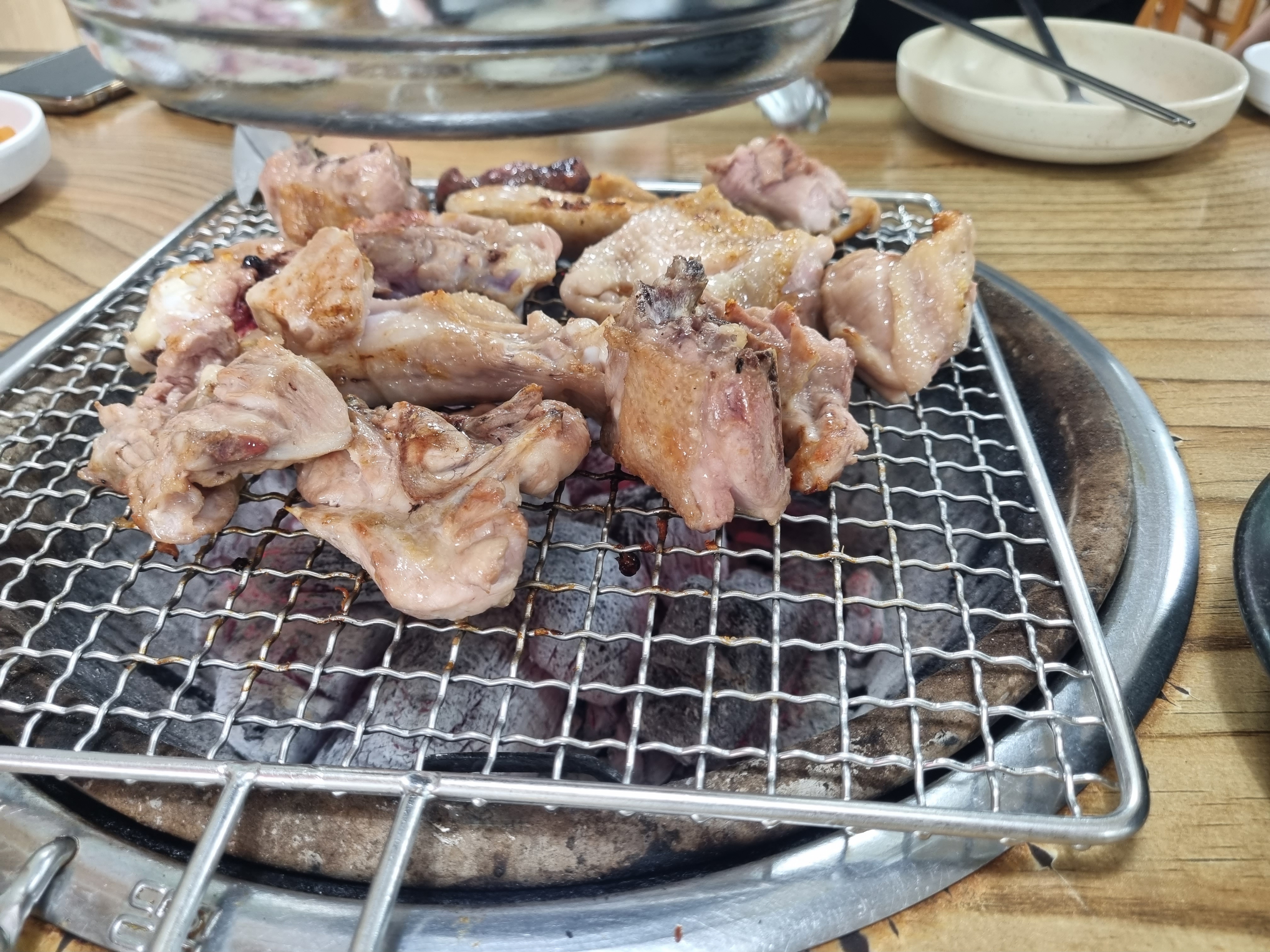익어가는_닭구이