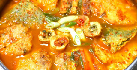 부침개찌개 부침개 김치찌개