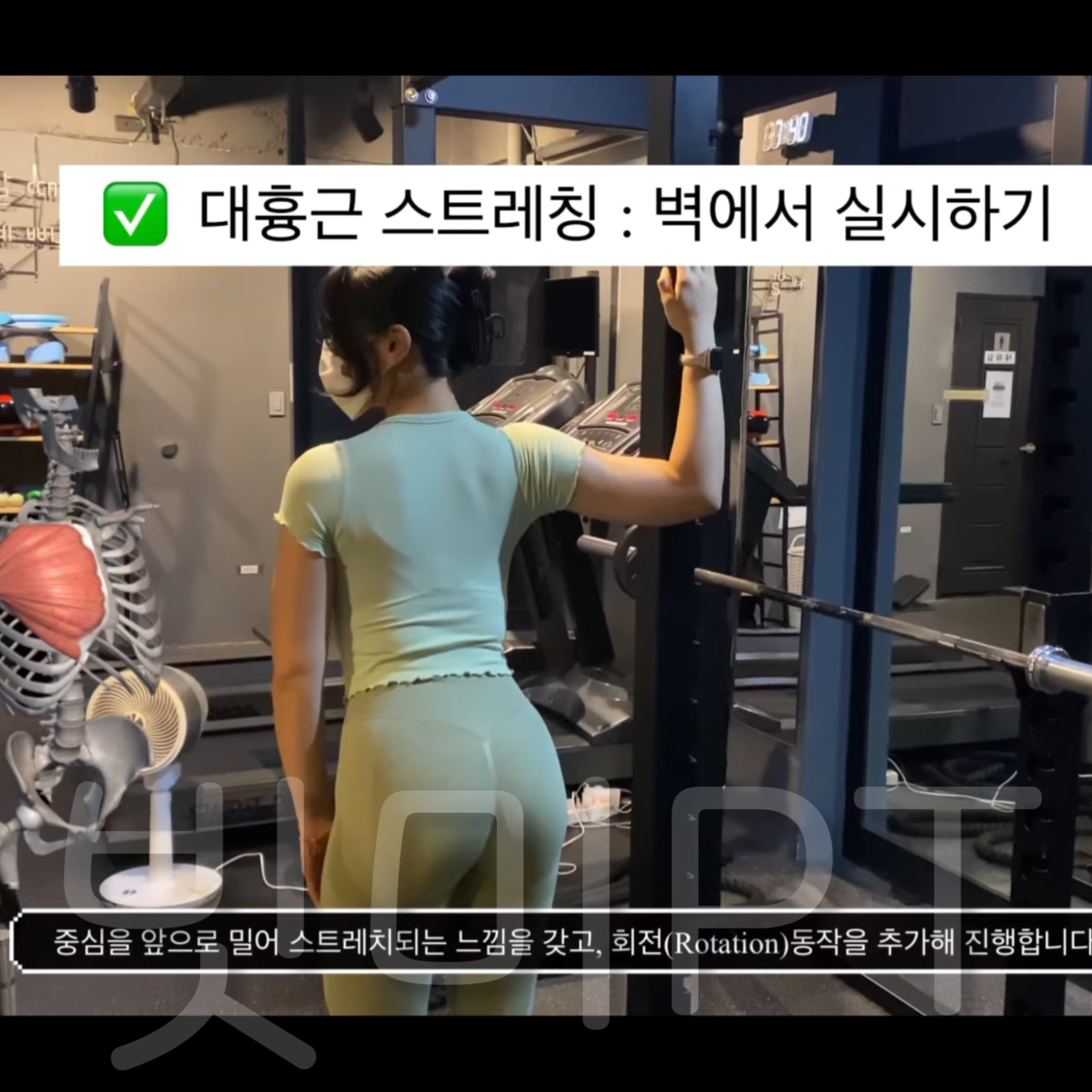  등통증해결하는 자세교정방법 [홍대, 합정 빗미PT]