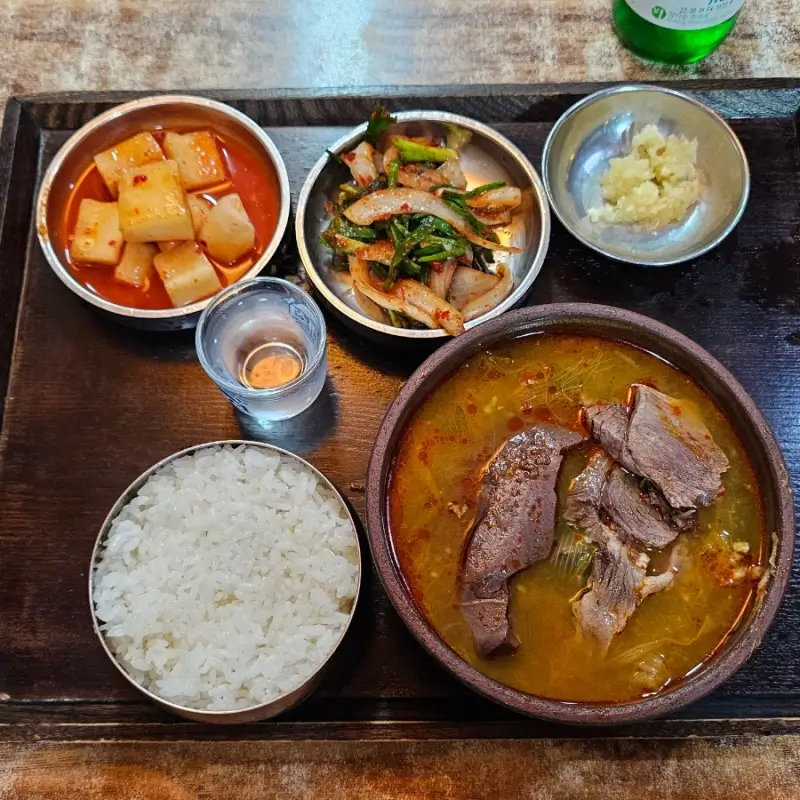 대구따로국밥정식