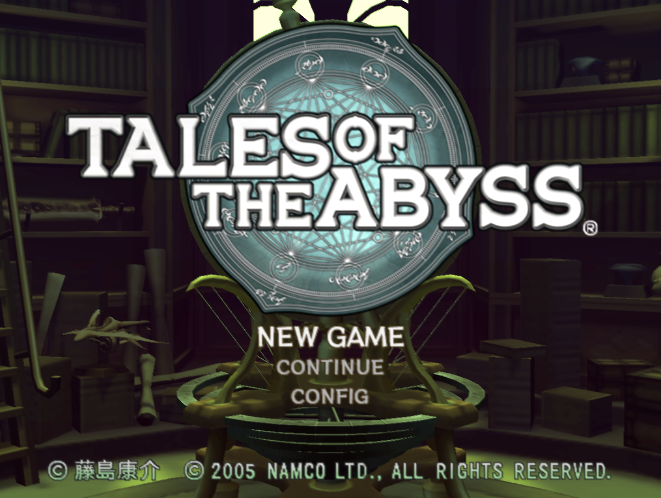  RPG - 테일즈 오브 디 어비스 テイルズ オブ ジ アビス - Tales of the Abyss (PS2)