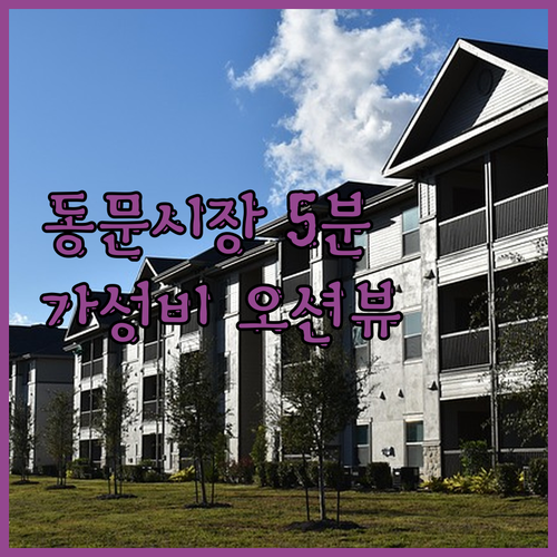 제주 동문시장 도보 5분 호텔 리젠트