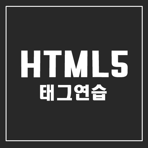 태그연습 대표이미지