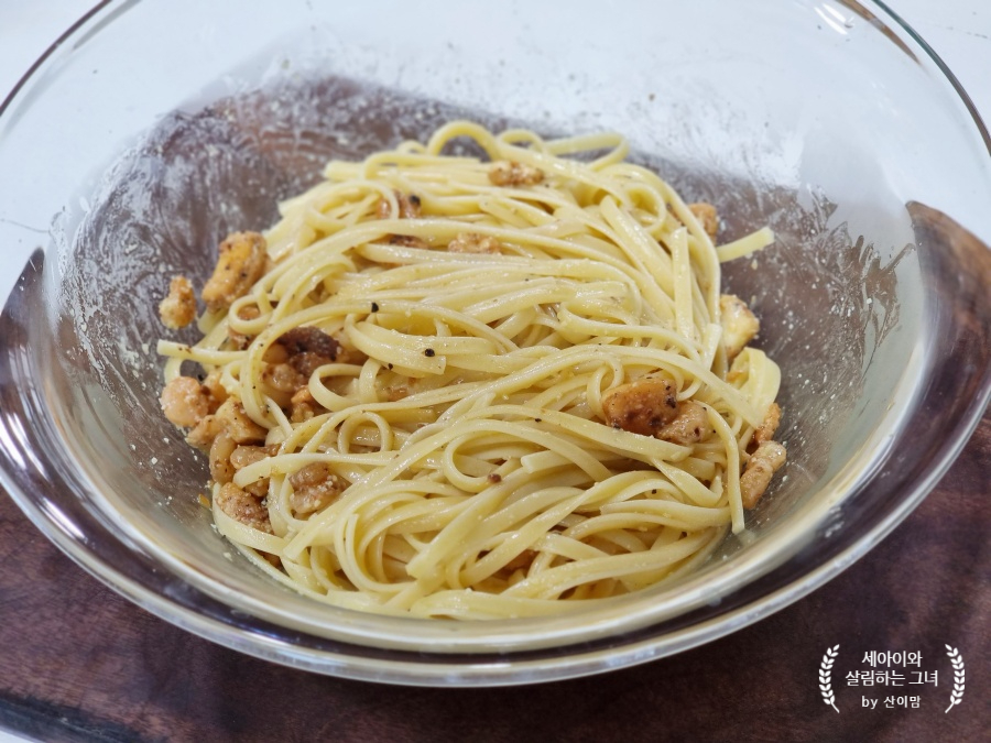 바질 파스타 만들기 바질페스토 파스타 만들기 링귀니 파스타 18