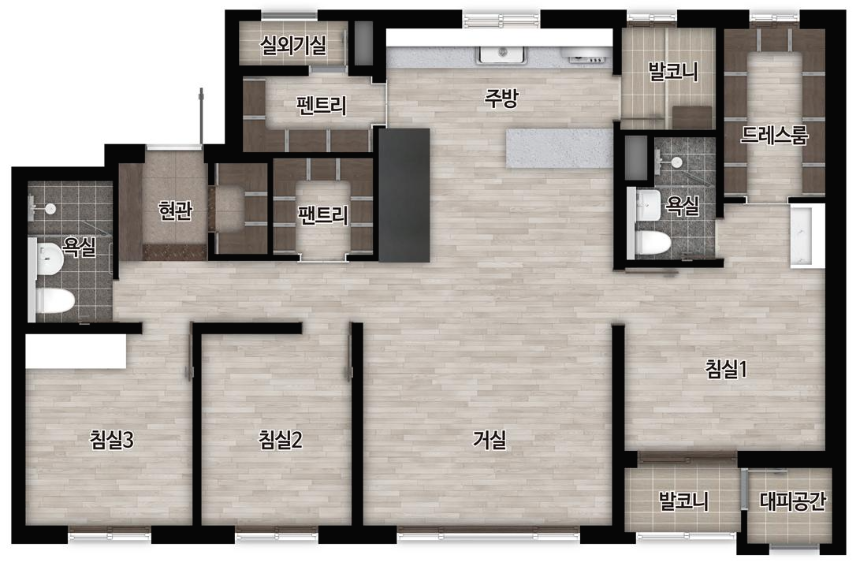 울산 온양발리 신일해피트리 더루츠 84A