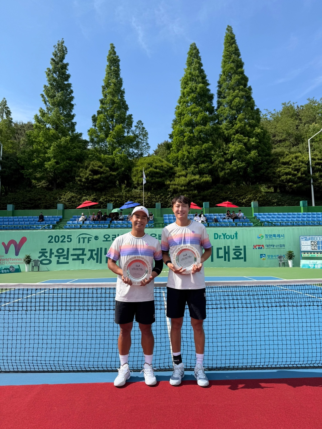 김포시청 직장운동경기부 테니스선수단, 창원 국제 ITF 테니스 대회 금메달!