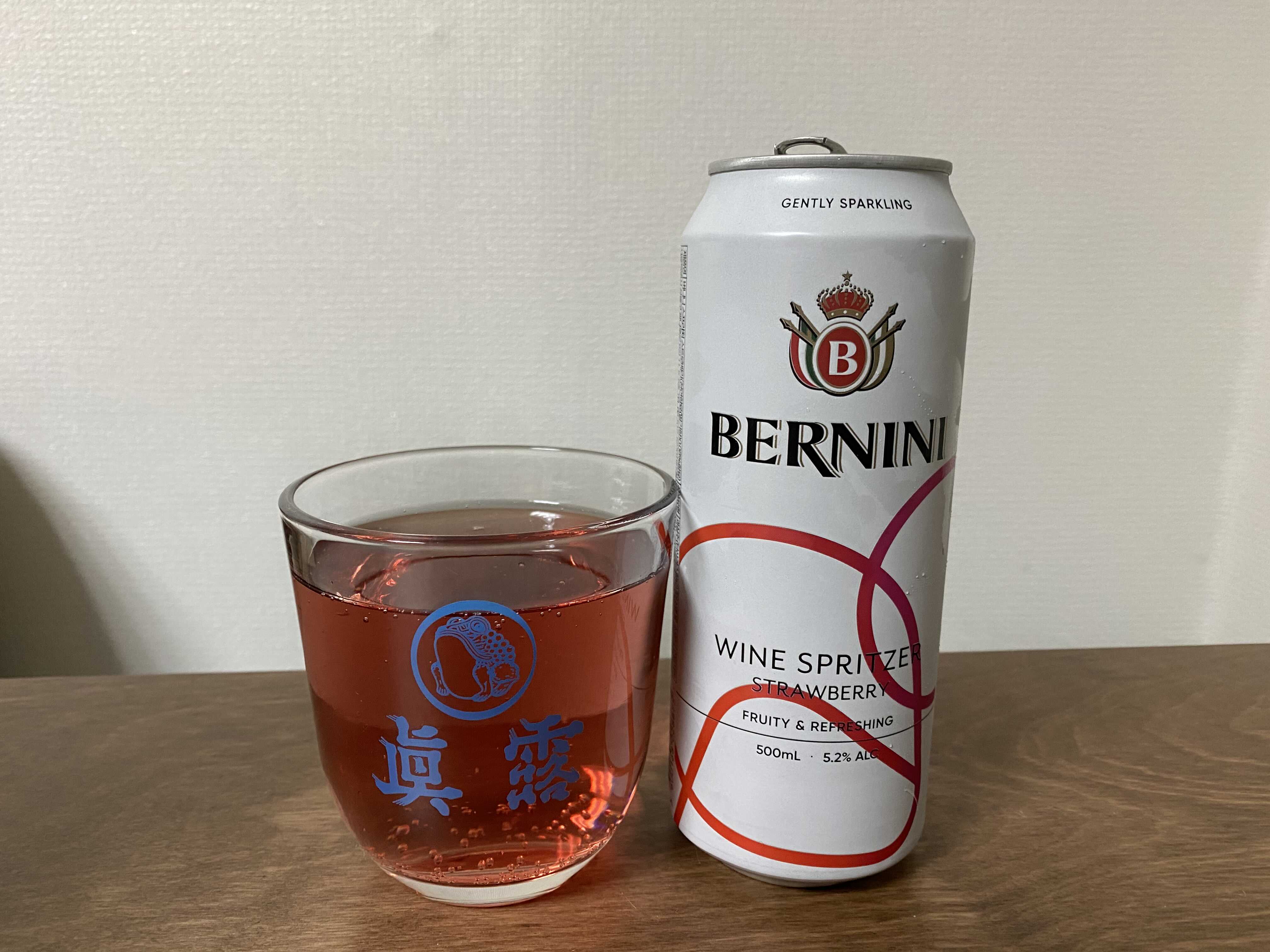  버니니 스프리처 스트로베리 스파클링 스페인 와인 스프리처 후기 (Bernini - Wine Spritzer Strawberry)
