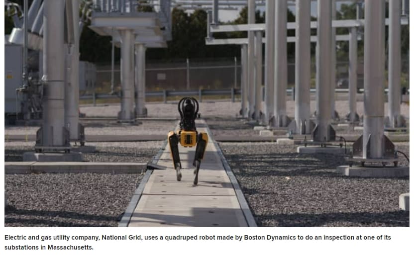 인력 부족 문제 해결책 4족 로봇 시장 경쟁 가열 AT WORK Where four-legged robot dogs are finding work in a tight labor market
