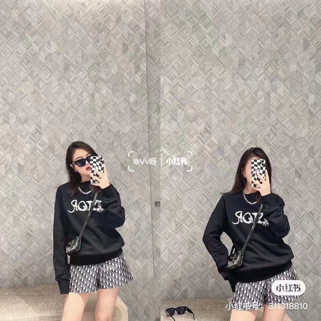  [DIOR] 디올 피터 도이그 스웨트 셔츠 맨투맨 티셔츠 143J684C0531_C980