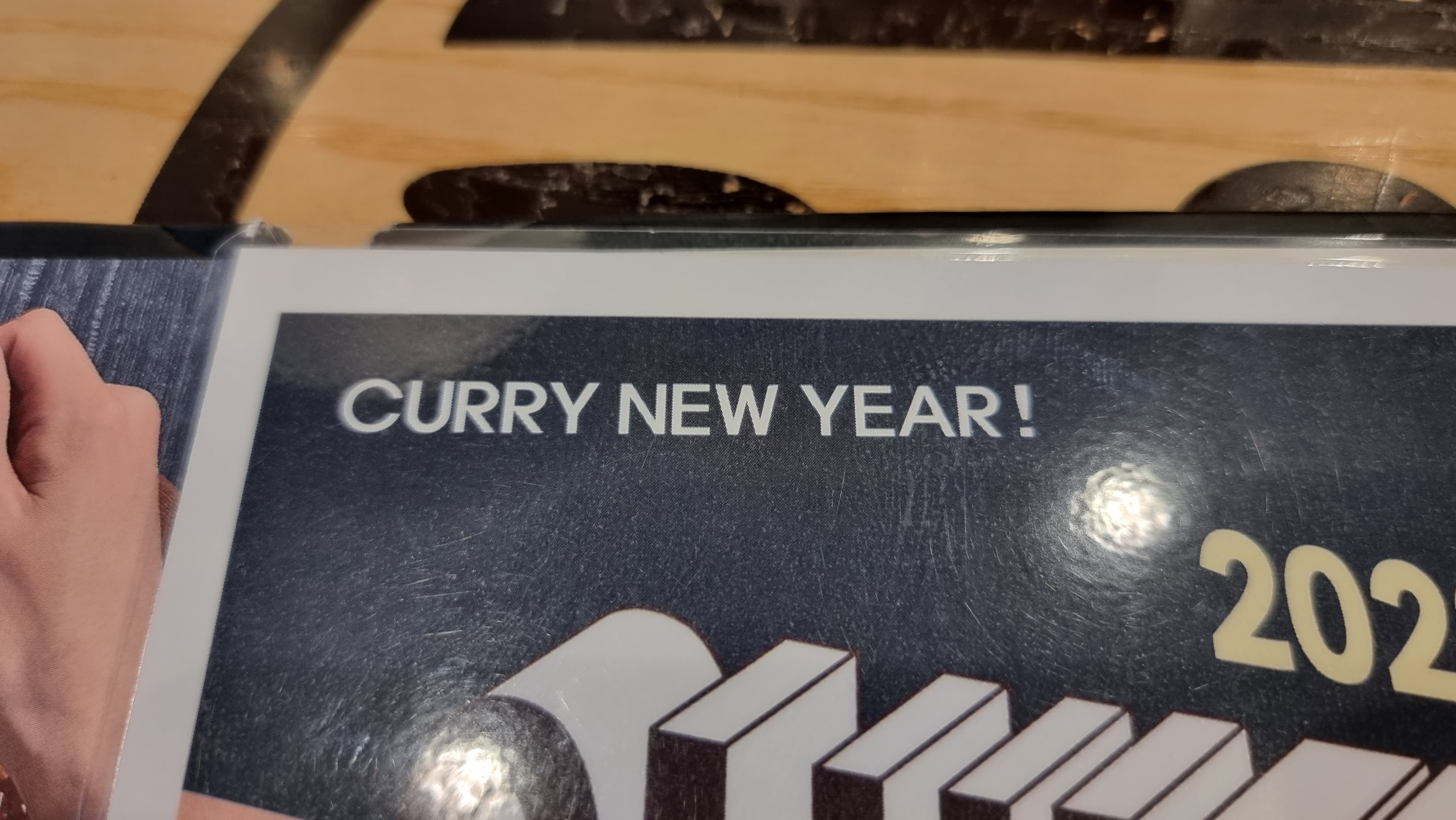 CURRY NEW YEAR